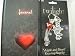 TWILIGHT APPLE AND HEART KEYRING/BAGCLIP WITH JOURNAL