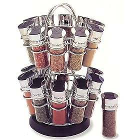 <b>Olde Thompson 20 Jar Flower Spice Rack 25 640 C</b>