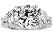 Patrice's Three Stone CZ Eternity Ring