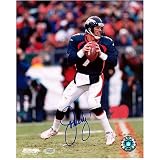 John Elway Denver Broncos New Uniform 8x10 Autographed Photograph