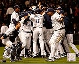 Tampa Bay Rays NLDS Celebration 8x10 Photo