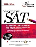 Cracking the SAT with Sample Tests on CD-ROM, 2003 Edition (College Test Prep)