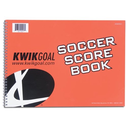 Kwik Goal Oversized Soccer Score Book