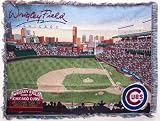 WRIGLEY FIELD Home of CHICAGO CUBS Throw Blanket Afghan New!