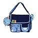 Baby Einstein Flap Tote with Clear Front Pocket - Navy