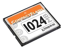 Kingston CF/1GB 1GB CompactFlash Type 1 Memory Card