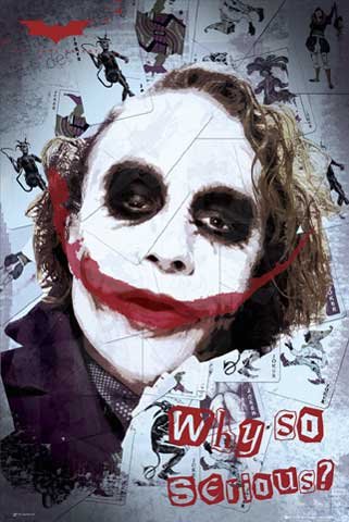 Empire 106414 Batman The Dark Knight Smile Film Movie Kino Poster, Plakat ca. 91,5 x 61 cm Preisvergleich
