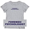 T-SHIRT WOMAN HEATHER GRAY " SIMPLE WORD FORENSIC PSYCHOLOGIST " XXX-Large
