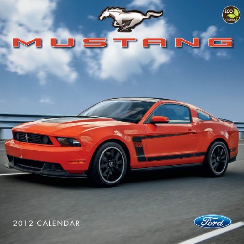 2012 Ford Mustang Mini Calendar