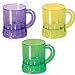 Mini Mardi Gras Mug Shots, 3 colors (1/pkg)