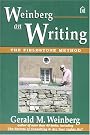 Weinberg on Writing...