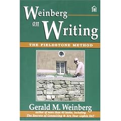 Weinberg on Writing: The Fieldstone Method