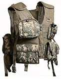Tippmann Broadsword Vest Paintball Harness - Large - Digital Camo