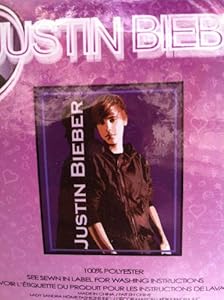 Justin Bieber Shadow Throw Blanket 50"x60"