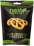 Next Organics Dark Chocolate Covered Pretzels, 4 Ounce