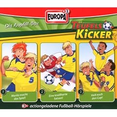 Die Teufelskicker Box 01. Folgen 1 - 3. Die Anpfiff-Box: Moritz macht das Spiel / Eine knallharte Saison / Holt euch den Cup. Fu�ball-H�rspiele