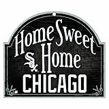 MLB Chicago White Sox 11-by-9 Wood "Home Sweet Home" Sign