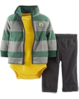 Carter's Baby Boys' 3 Piece Microfleece Cardigan Set