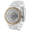 Geneva Platinum Women's Clear Link Watch