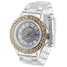 Geneva Platinum Women's Clear Link Watch