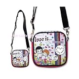 Love Is Scribble Mini Bag