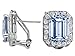 7.25 cttw 14K White Gold Plated 925 Sterling