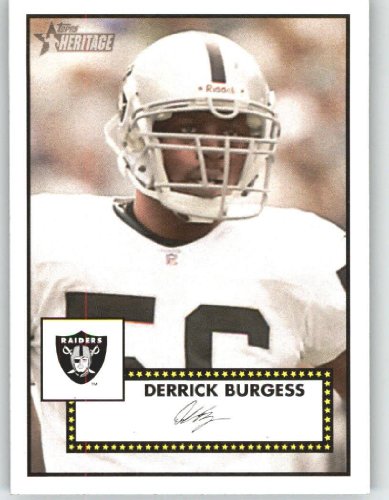 2006 Topps Heritage #233 Derrick Burgess - Oakland Raiders (Football Cards)