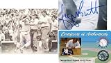George Brett Signed Royals Pine Tar B&W 16x20 Photo