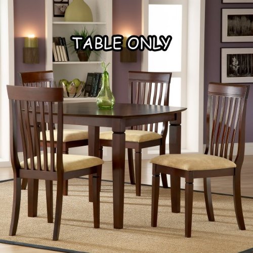 Hillsdale Verona Square Dining Table, Cappuccino
