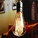 Edison Bulb, AdiyZ Vintage Filament ST64 Edison Incandescent Light Bulbs 60W 4 Pack