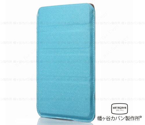 幡ヶ谷カバン製作所：CLUTCH FIT mini スカイブルー