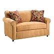 Canyon Oversize Chenille Sleeper Chair - Camel