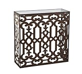 Laser Cutout Table with Glass