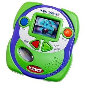 Playskool VideoNow Jr. Bonus Pack with Case Green and Purple by VideoNow Jr