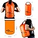 OXA Waterproof Dry Bag 20L Roll Top Closure Dry Sack with Dual Adjustable Shoulder Strap, Durable Lightweight Waterproof Dry Sack Bags for Kayaking Boating Rafting Swimming Fishing Snowboarding