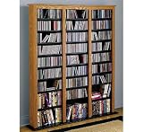 Review SpinKeeper  / Large Capactiy Oak/Black Finish Floor Rack