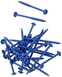 KREGブルーKOTEポケットホールのねじワッシャーヘッド粗ませ8×2 "50PK