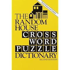 Random House Crossword Puzzle Dicti