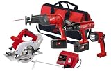 Factory-Reconditioned Milwaukee 0923-89 18-Volt Ni-Cad Cordless 4-Tool Combo Kit