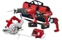 Factory-Reconditioned Milwaukee 0923-89 18-Volt Ni-Cad Cordless 4-Tool Combo Kit