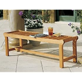 New Grade A Teak 55 Backless Bench by WholesaleTeak