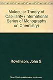 Molecular theory of capillarity