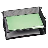 SPARCO PRODUCTS / Side Load Desk Tray,Steel Mesh,14-1/4x9-1/2x3-1/2,Black / SPR90205 / Sold as 1 Each / Mfr Part # 90205
