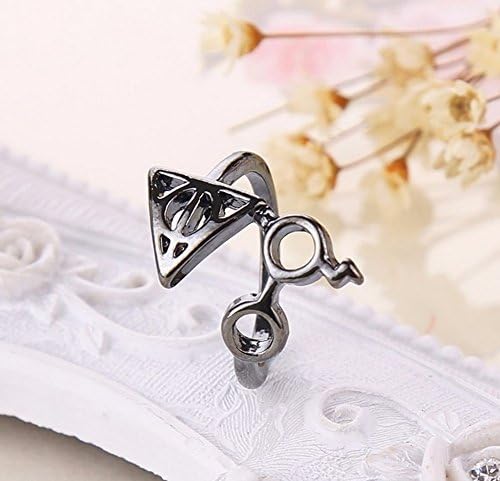 Eruner? 2015 New Arrival Hot Harry Potter And The Deathly Glasses Artifact Ring For Men and Women