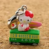 Sanrio Gotouchi Hello Kitty Japan Area Limited Enoden from Enoshima (Netsuke) Zipper Pulls --Japanese Import! Free Domestic Shipping for This Item!