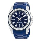 AK Anne Klein Womens 109179BLBL Silver-Tone Sw
