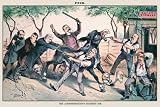 Canvas Print, Puck Magazine: The Administration's Hardest Job - 30
x 20