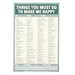 Things You Must Do To Make Me Happy Message Pad