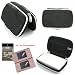 Black Hard Shell EVA Carrying Case with Screen Protector for Nintenod DS Lite Image