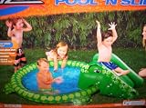 Banzai Alligator swimming pool N Slide/Alligator Pool/Banzai Alligator Pool